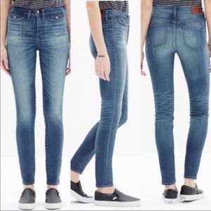 Madewell High Rise Skinny Crop, Patch Pocket. 24